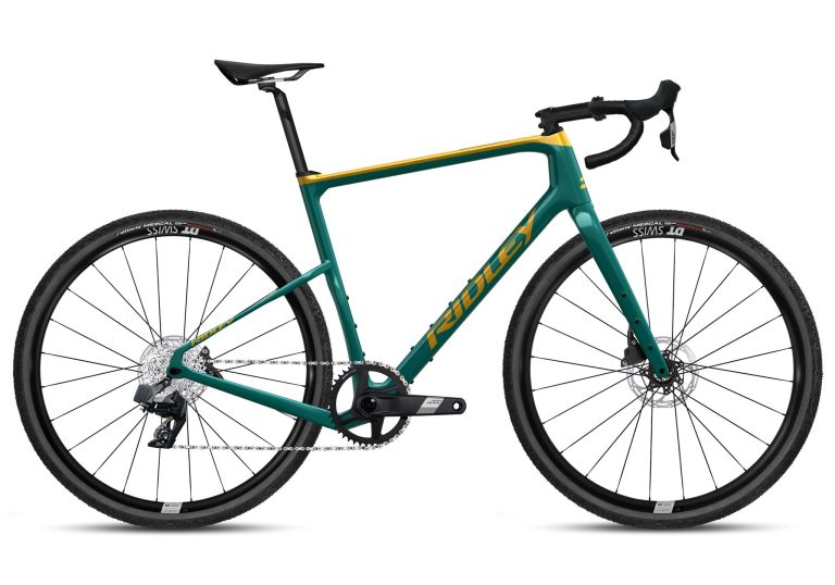 Ridley Kanzo Adventure carbone équipé SRAM Apex XPLR AXS, gravel, vue de profil