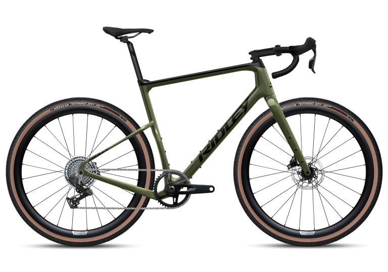 Ridley Kanzo Adventure carbone équipé SRAM Rival XPLR, gravel, vue de profil