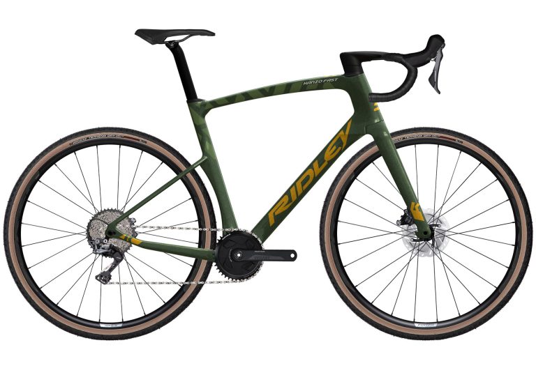 Ridley Kanzo Fast Shimano GRX800 1x11, gravel carbone mono-plateau, vue de profil