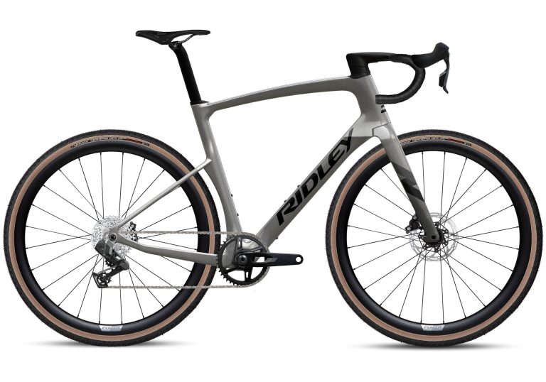 Ridley Kanzo Fast SRAM Rival XPLR, gravel carbone à transmission sans fil, vue de profil