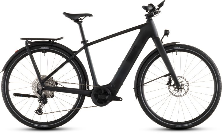 Cube Kathmandu Hybrid C:62 SLX 400X 2026, vélo de trekking électrique carbone, vue de profil