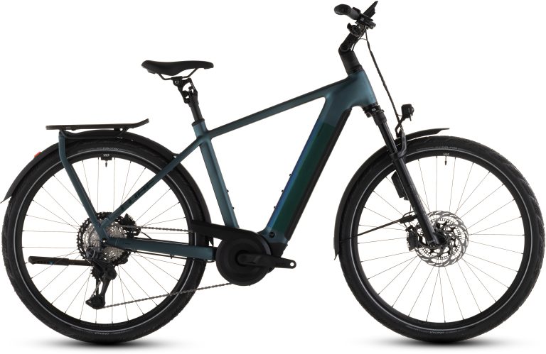 Cube Kathmandu Hybrid SLT 800 2026, vélo de trekking électrique à transmission Di2, vue de profil