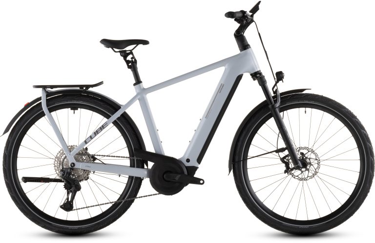 Cube Kathmandu Hybrid SLX 800 2026, vélo de trekking électrique à transmission Di2, vue de profil