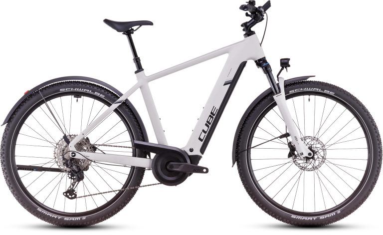 Cube Nuride Hybrid EXC 800 Allroad 2025, vélo de trekking électrique, vue de profil