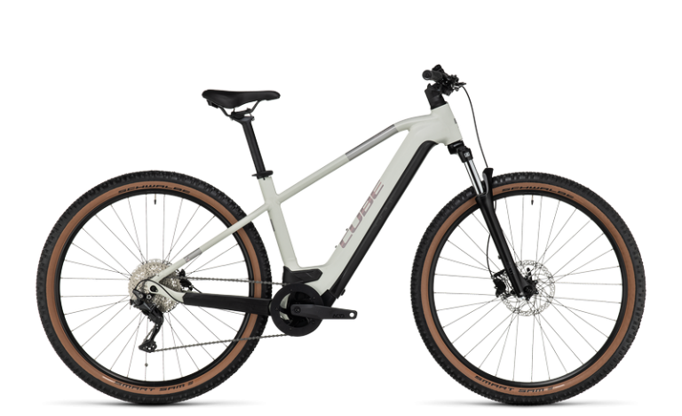 Cube Reaction Hybrid ONE 750 2024, VTT électrique semi-rigide 750 Wh, vue de profil