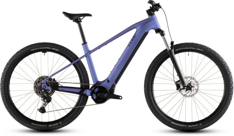 Cube Reaction Hybrid ONE 800 2026, VTT électrique semi-rigide à batterie 800 Wh, vue de profil
