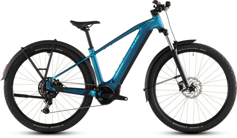 Cube Reaction Hybrid Performance 600 FE 2026, VTT électrique semi-rigide équipé, vue de profil