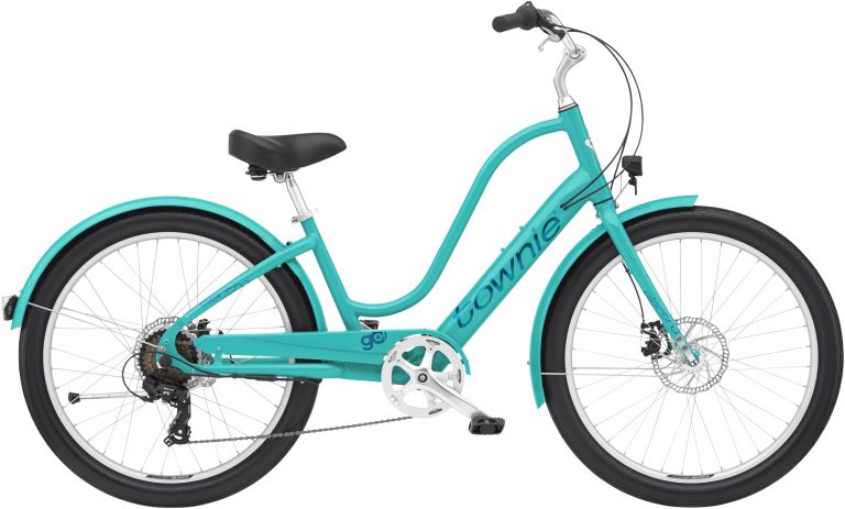Electra Townie Go! 7D EQ à col de cygne 2022, vélo de ville électrique, vue de profil