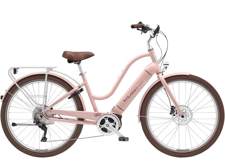 Electra Townie Path Go! 10D, vélo urbain électrique à cadre Step-Thru, vue de profil