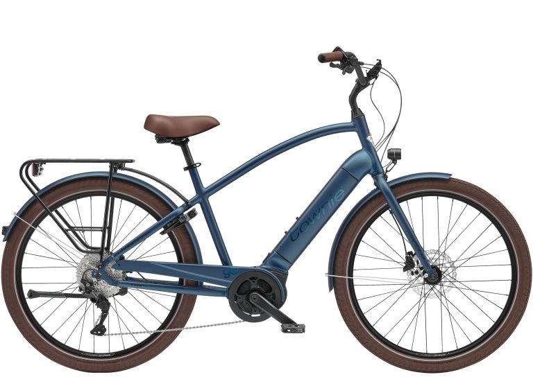Electra Townie Path Go! 10D EQ, cruiser urbain électrique à cadre Step-Over, vue de profil