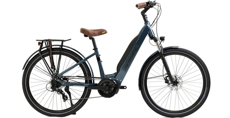 Granville E-Absolute 14 2023, vélo de ville électrique à cadre wave et batterie semi-intégrée