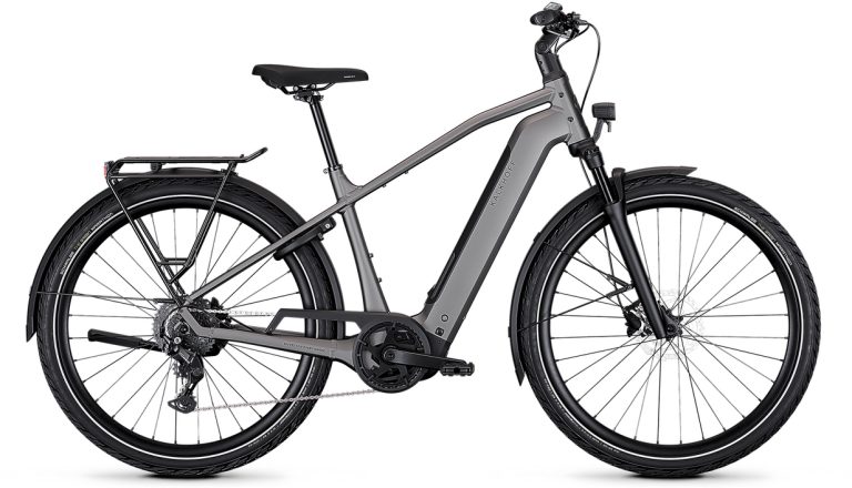Kalkhoff Endeavour 3 Move 600 Wh 2026, vélo de trekking électrique à cadre aluminium, vue de profil
