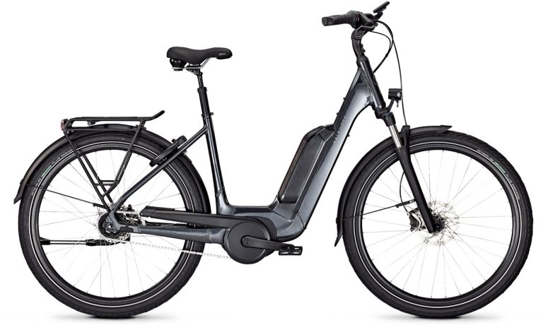 Kalkhoff Endeavour 3 Move Wave 2024, vélo de trekking électrique à enjambement bas, vue de profil