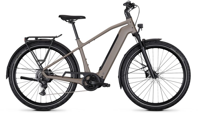 Kalkhoff Endeavour 3 Season 540 Wh 2026, vélo de trekking électrique à cintre confort, vue de profil