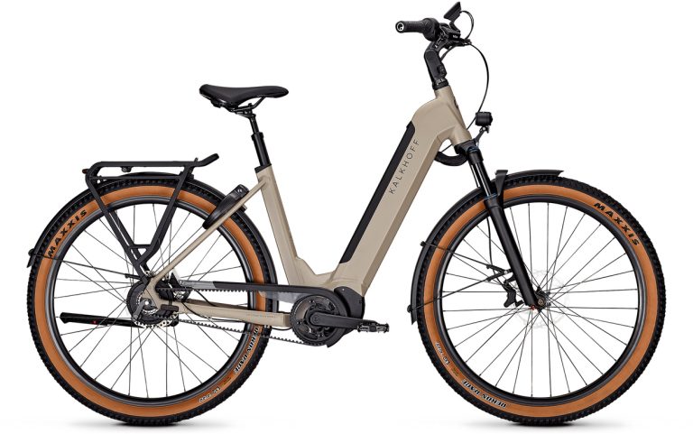 Kalkhoff Endeavour 5 Advance+ Wave 2023, vélo de trekking électrique à enjambement bas, vue de profil