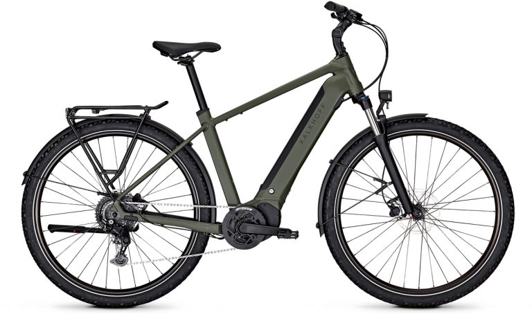 Kalkhoff Endeavour 7 Advance+ ABS 2024, vélo de trekking électrique à freinage ABS, vue de profil
