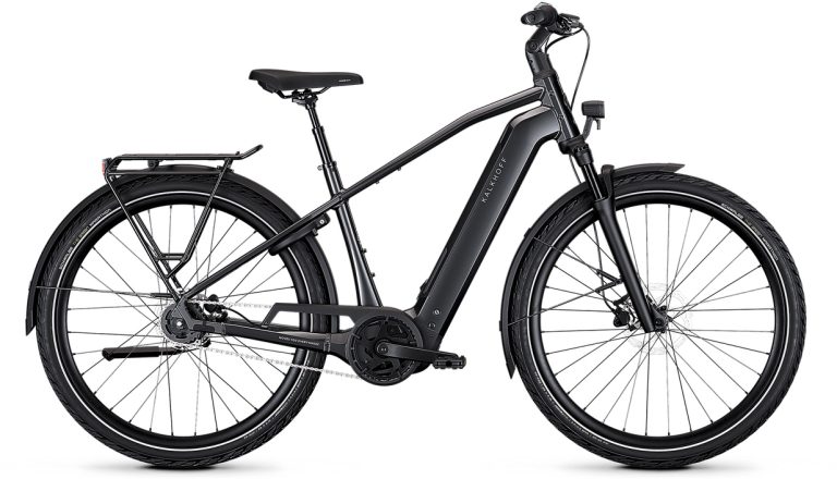 Kalkhoff Image 3 Advance 540 Wh 2026, vélo de ville électrique à moyeu à vitesses intégrées, vue de profil