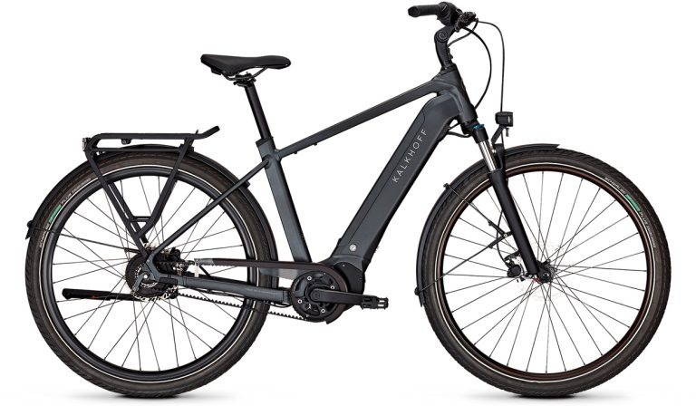 Kalkhoff IMAGE 5 SEASON 625 Wh 2026, vélo de ville électrique à courroie Gates, vue de profil