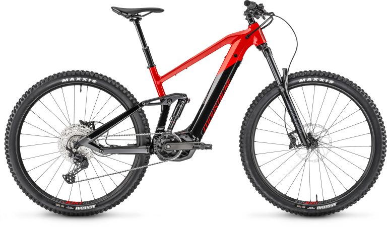 Moustache Samedi 29 Trail 2, VTT électrique tout-suspendu, vue de profil