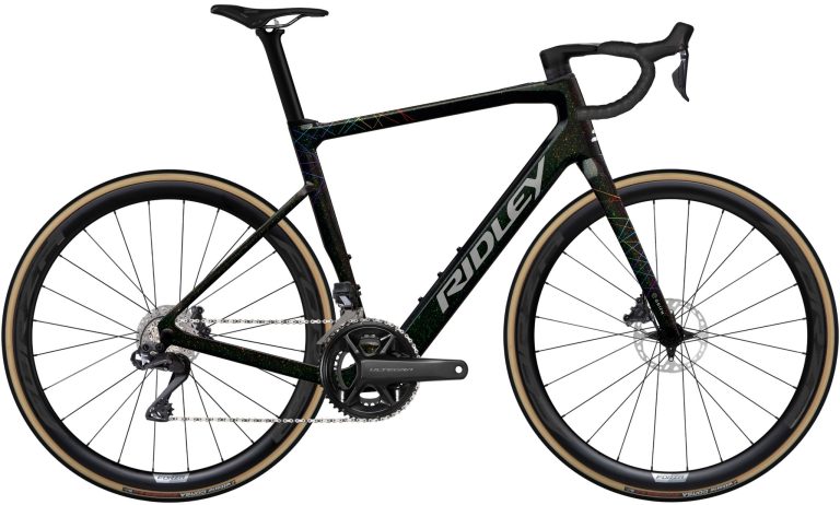 Ridley E-Grifn Gravel en Shimano GRX800, gravel électrique carbone, vue de profil