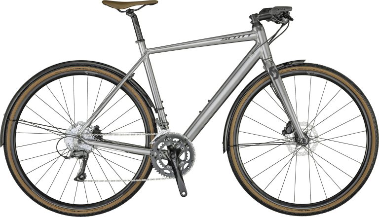 Scott Sub Cross eRIDE 10 Men 2024, vélo de trekking électrique à cadre aluminium, vue de profil