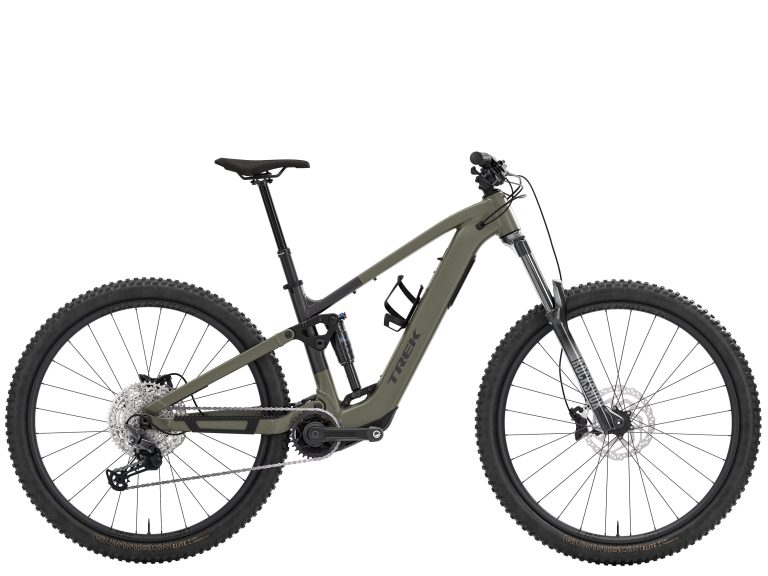 Trek Fuel+ EX 5 Gen 2 2026, VTT électrique tout-suspendu aluminium, vue de profil