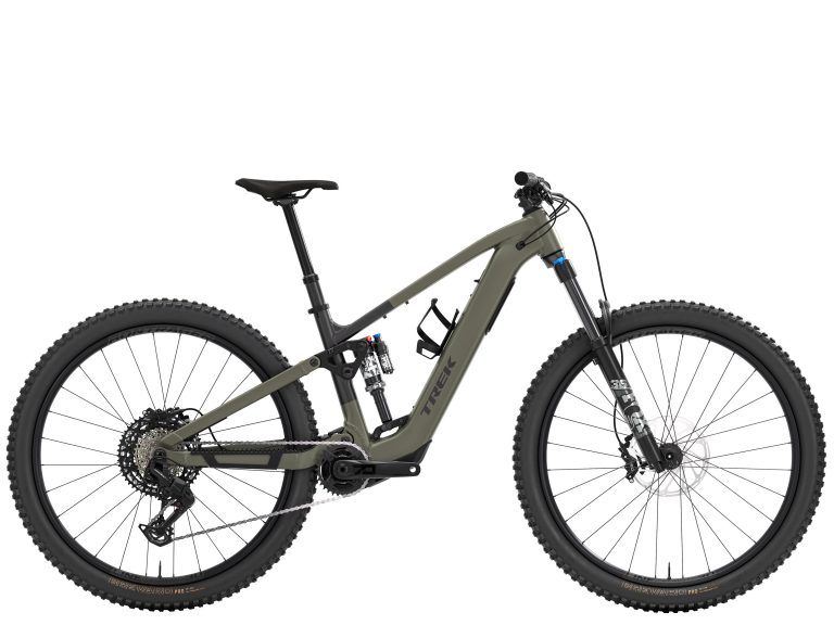 Trek Fuel+ EX 8 Gen 2 2026, VTT électrique tout-suspendu à cadre aluminium, vue de profil