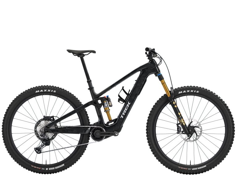 Trek Fuel+ EX 9.8 XT Gen 2 2026, VTT électrique tout-suspendu carbone, vue de profil