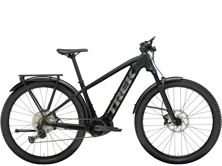 Trek Powerfly Sport 5 Equipped quatrième génération 2024, VTT électrique aluminium, vue de profil