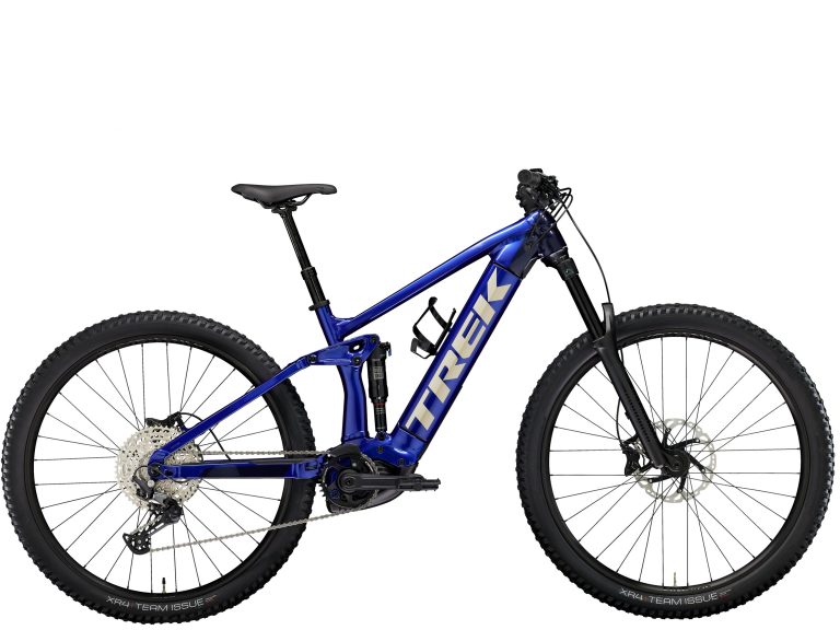 Trek Rail 5 625W Gen 3 2024, VTT électrique tout-suspendu en aluminium, vue de profil