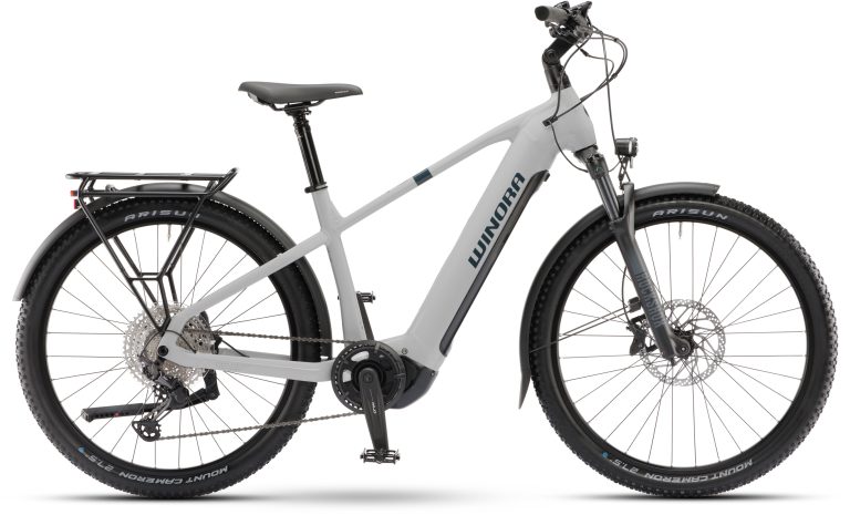 Winora Yucatan X12 PRO 2024, vélo de trekking électrique à cadre haut, vue de profil