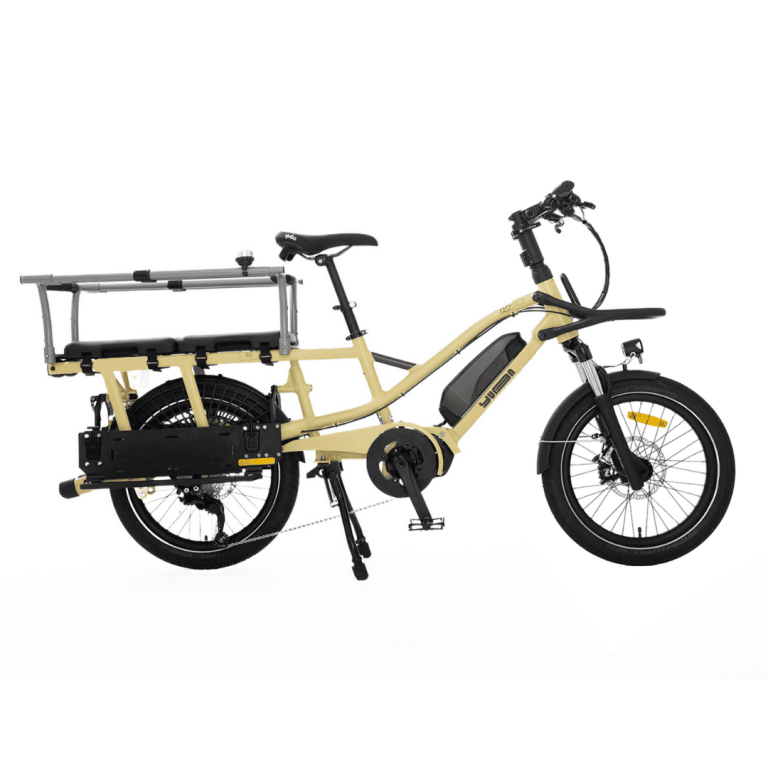 Yuba FastRack Family Edition, vélo cargo électrique familial à roues de 20 pouces