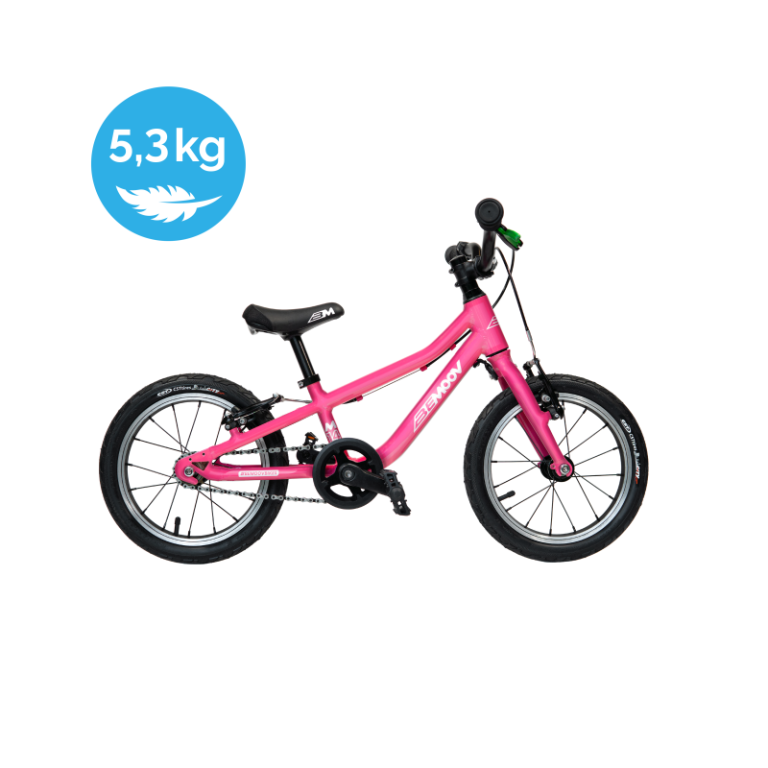 Vélo enfant Bemoov M14 de 14 pouces à cadre aluminium, vue de profil