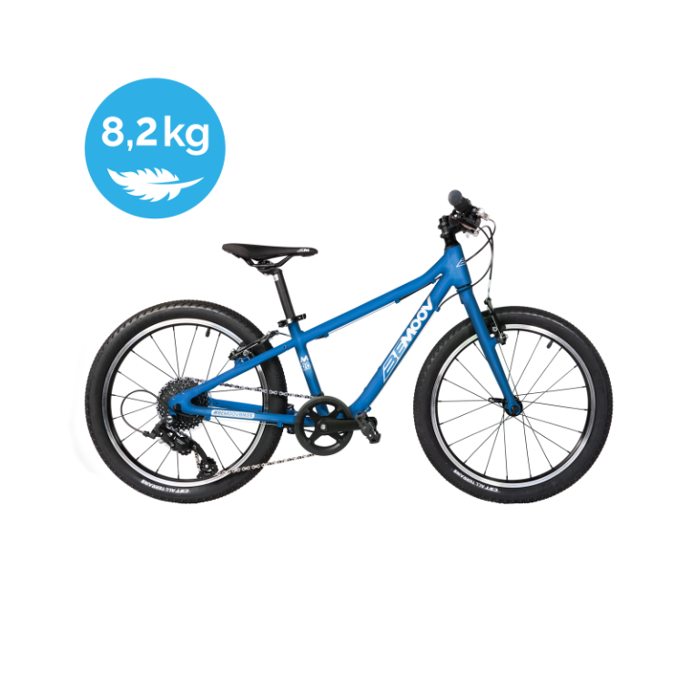 Vélo enfant Bemoov M20 de 20 pouces à cadre aluminium, vue de profil