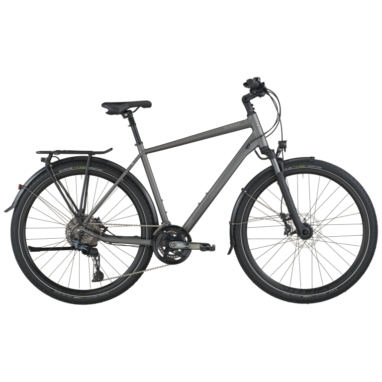 Bergamont Vitess 10 2026, vélo de trekking aluminium à fourche suspendue, vue de profil