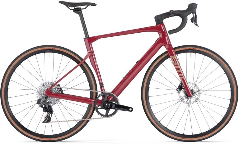 BMC Roadmachine X TWO 2025, vélo de route polyvalente en carbone, vue de profil