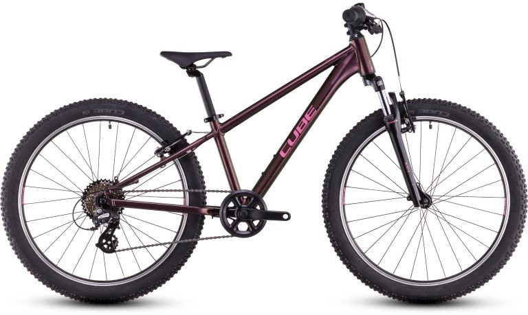 Cube Acid 240 2025, vélo enfant 24 pouces à fourche suspendue et roues ACID Pro MT-19