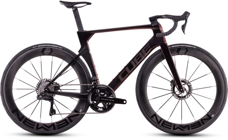 Cube Litening AERO C:68X SLT 2025, vélo de route aéro à cadre carbone, vue de profil