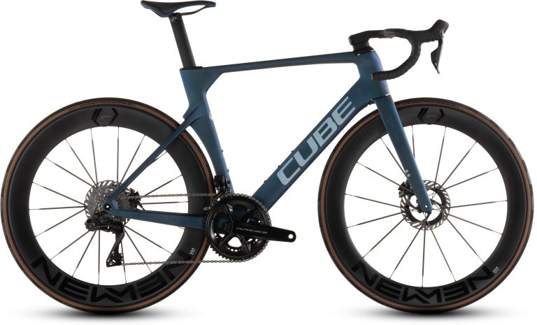 Cube Litening AERO C:68X SLT 2026, vélo de route aéro en carbone à roues carbone, vue de profil