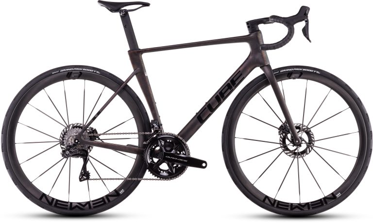 Cube Litening AIR C:68X SLT 2025, vélo de route de compétition à cadre carbone, vue de profil