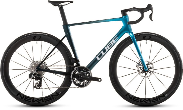 Cube Litening AIR C:68X SLX 2026, vélo de route de compétition en carbone, vue de profil