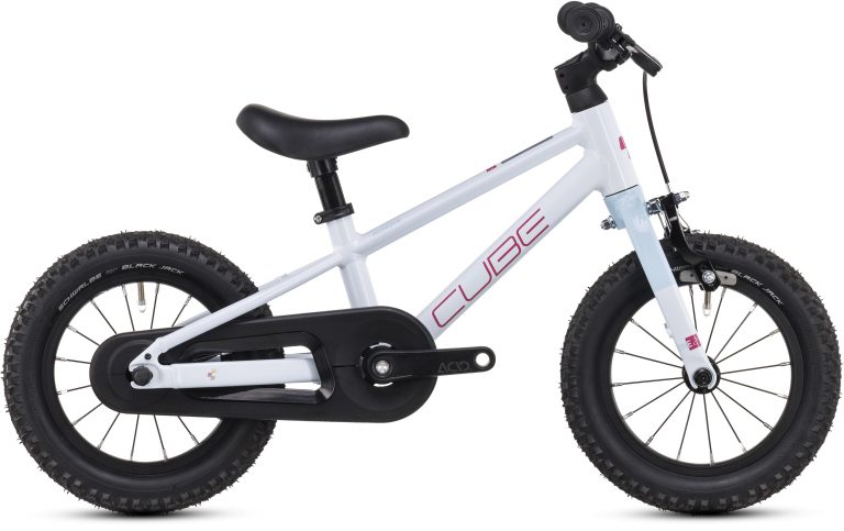 Cube Numove 120 RT 2025, vélo enfant de 12 pouces à cadre aluminium, vue de profil
