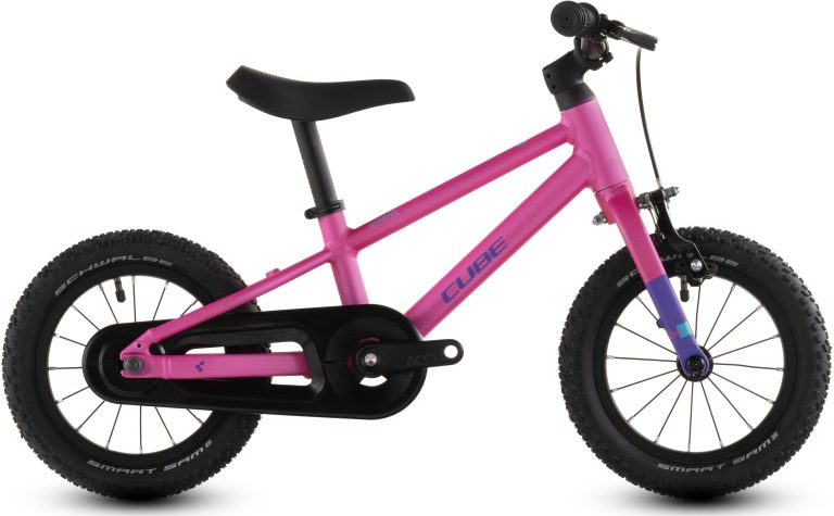 Cube Numove 120 RT 2026, vélo enfant 12 pouces à cadre aluminium, vue de profil