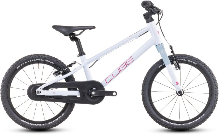 Cube Numove 160 2025, vélo enfant 16 pouces à pneus crantés, vue de profil