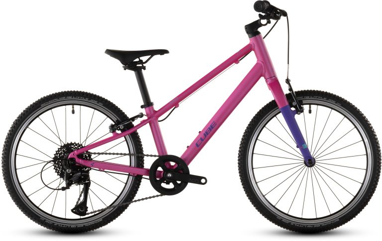 Cube Numove 200 2026, vélo enfant 20 pouces à transmission huit vitesses, vue de profil