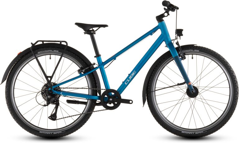 Cube Numove 240 FE, vélo enfant en aluminium à fourche rigide, vue de profil