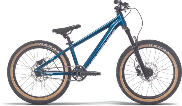 Eightshot JAM BAM 20 mer profonde, vélo enfant 20 pouces mono-vitesse à fourche suspendue, vue de profil