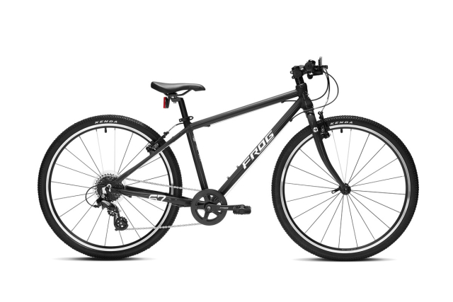 Frog Bikes Frog 67, vélo enfant à cintre plat en 26 pouces à cadre aluminium, vue de profil