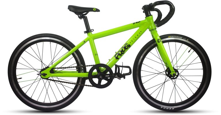 Frog Bikes Frog Piste 58, vélo de piste enfant en 20 pouces à cadre aluminium, vue de profil