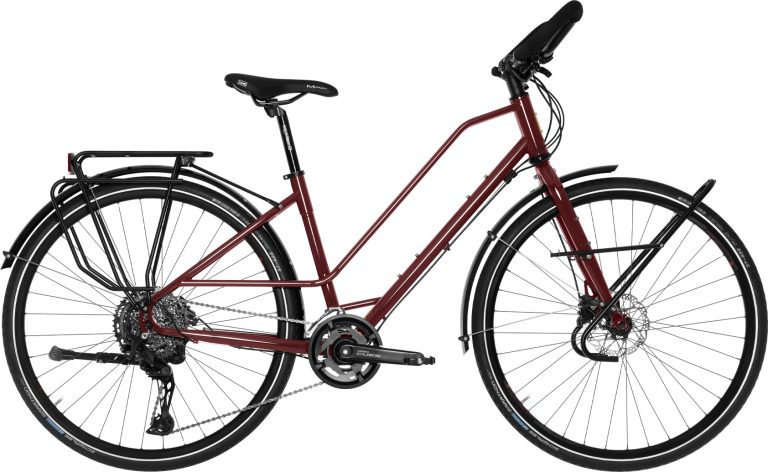 Histoire Bike Grande Globe-Trotteuse Classique 28, vélo de voyage en acier, vue de profil